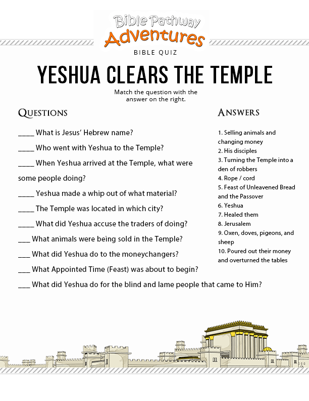 16 Yeshua-Clears-Temple