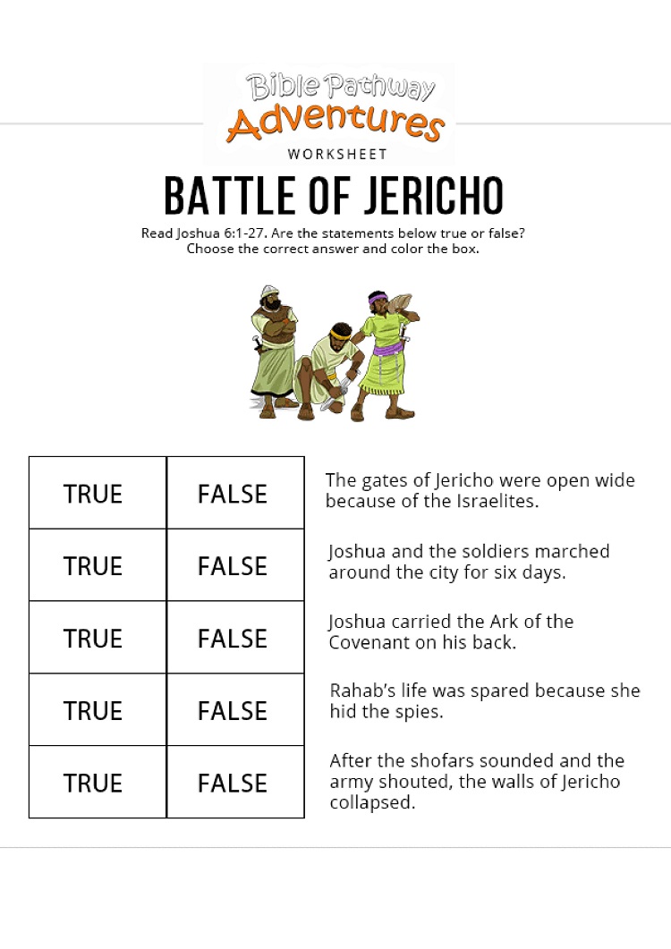 15 TrueFalse - Jericho Battle