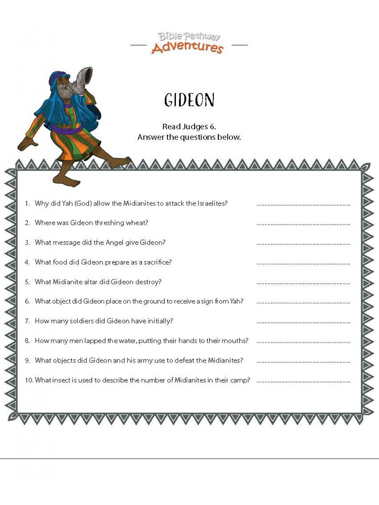 5. Quiz - Gideon
