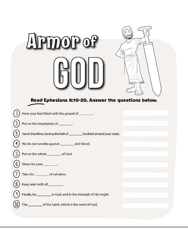 3. Armour of God
